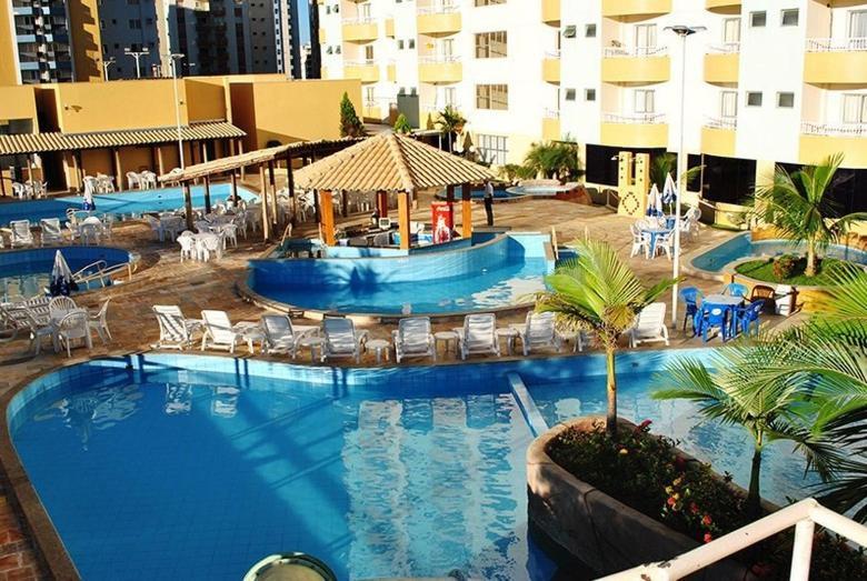 Thermas Place Suite Caldas Novas Com Piscinas Termais Exteriör bild