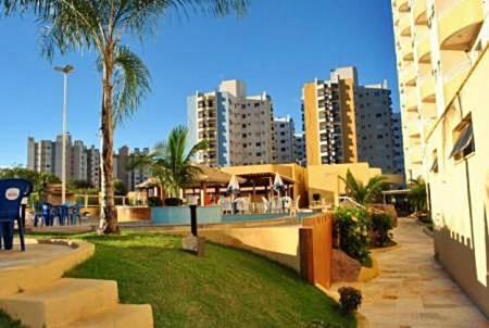 Thermas Place Suite Caldas Novas Com Piscinas Termais Exteriör bild
