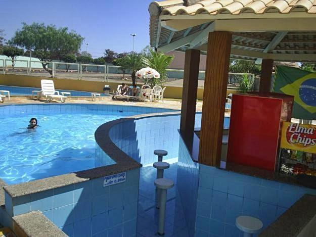 Thermas Place Suite Caldas Novas Com Piscinas Termais Exteriör bild