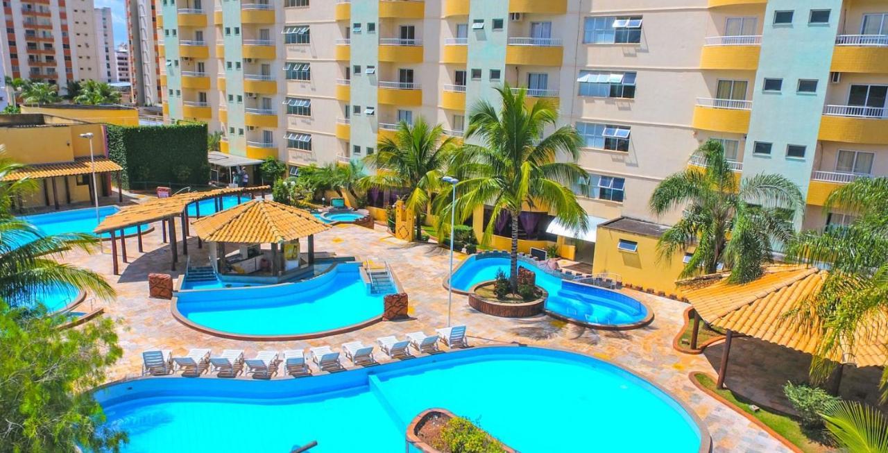 Thermas Place Suite Caldas Novas Com Piscinas Termais Exteriör bild