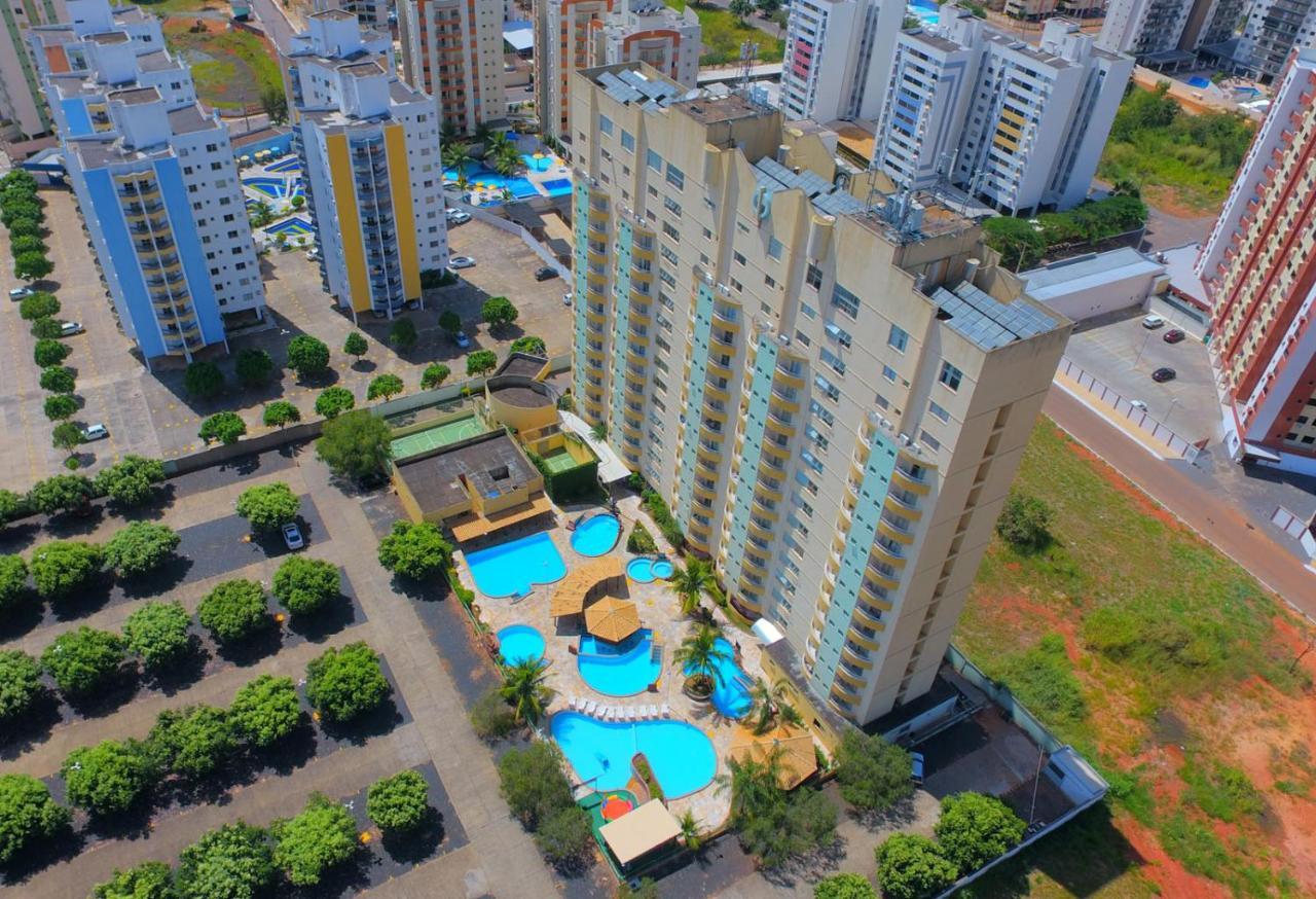 Thermas Place Suite Caldas Novas Com Piscinas Termais Exteriör bild